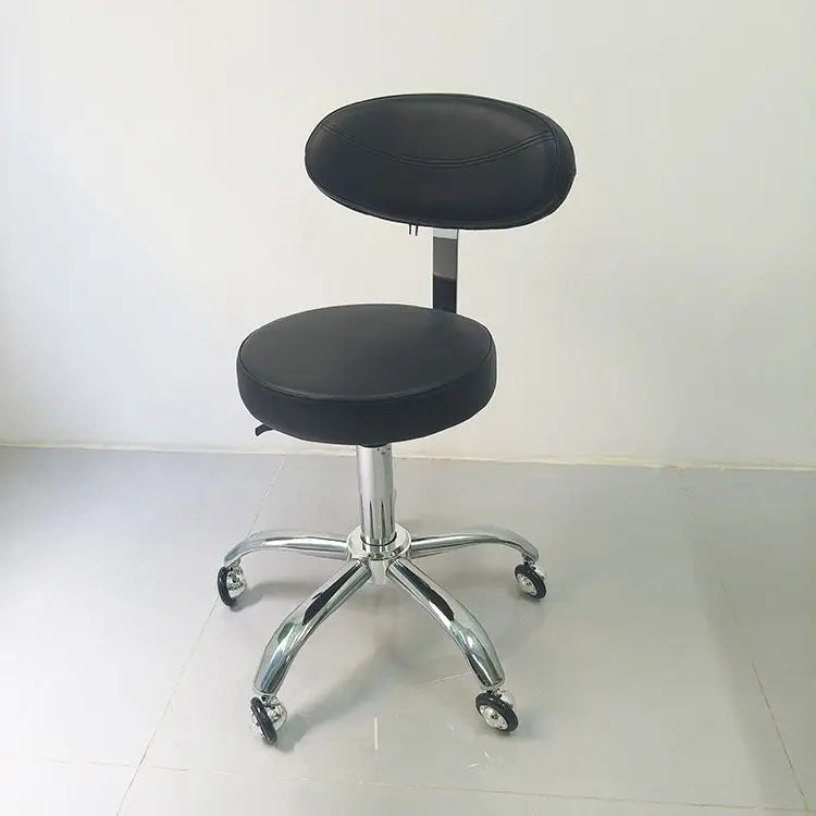 Silla elevadora para técnico de belleza, silla para dentista, silla para salón de uñas, taburete giratorio silencioso para computadora para peluquería y tatuajes.