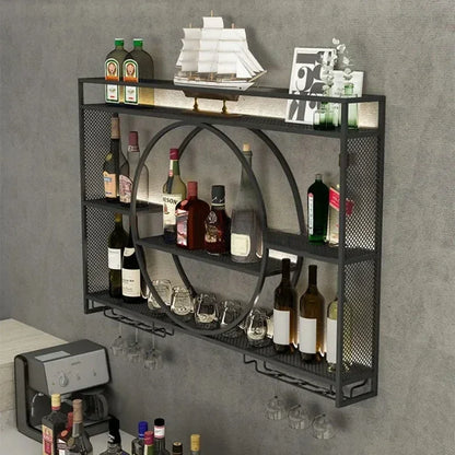 Wall-Mounted Wine Rack - A Wine Tasting Gallery on Your Wall