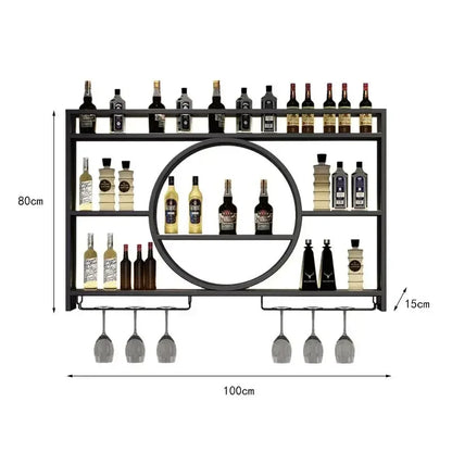 Wall-Mounted Wine Rack - A Wine Tasting Gallery on Your Wall