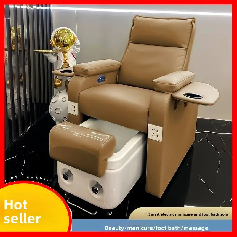 Modern Luxe Beauty & Foot Spa Chair