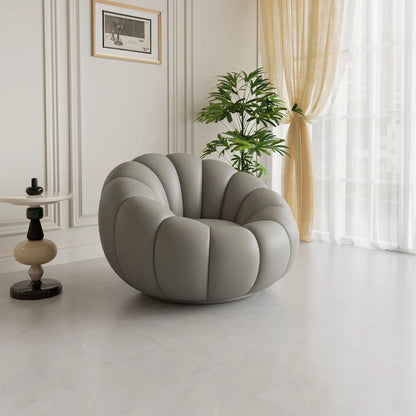 Pumpkin Lazy Armchair-A Cloud Of Plush Comfort