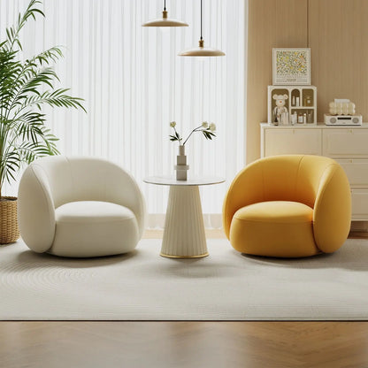 Nordic Armchair – Minimalist Single Sofa for Office, Lounge, Living Room and Meeting Areas