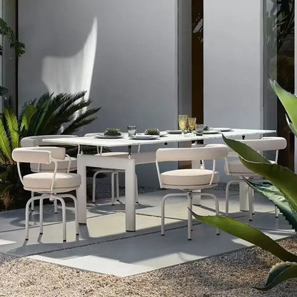 LC7 Chair-An Industrial-Style Concerto of Steel and Leather