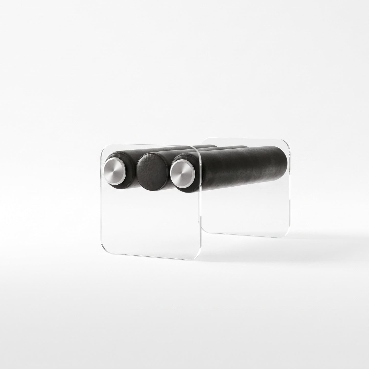 Italian Minimalist Acrylic Lounge Chair — A Transparent Fusion of Modern Design and Comfort