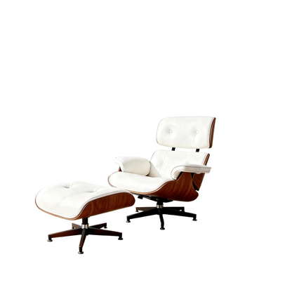 Sillón y otomana: un icono del diseño que combina lujo y comodidad 