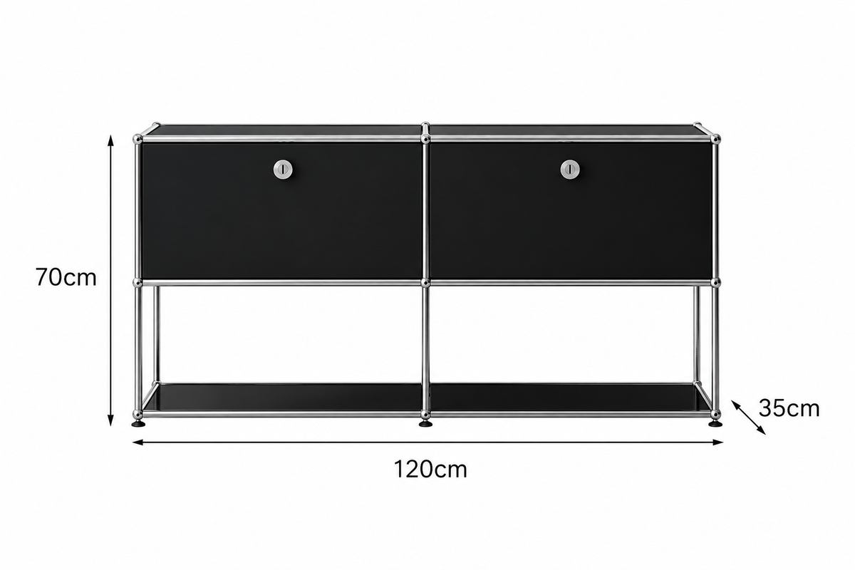 USM TV Cabinet – Timeless Design Meets Smart Storage