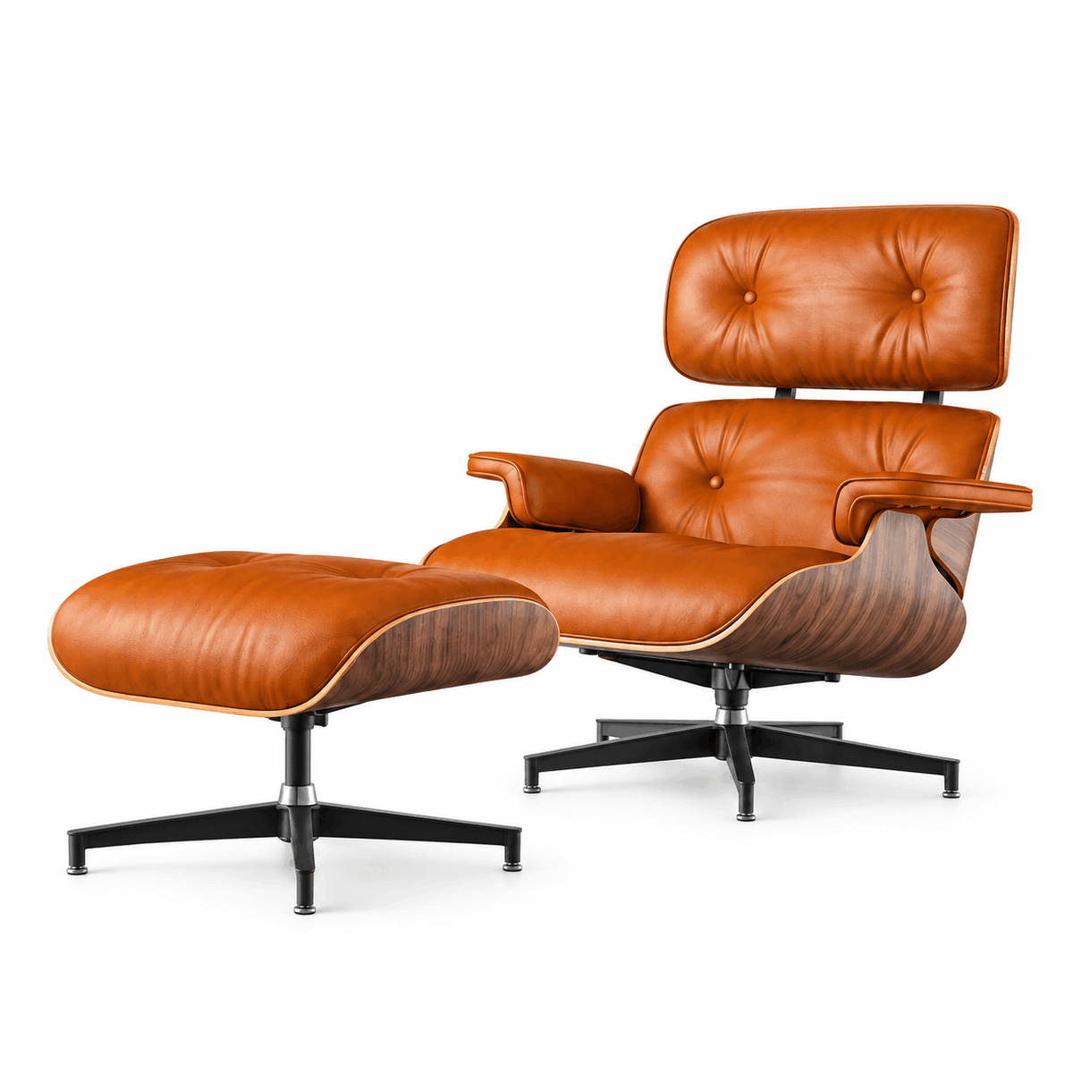 Lounge Chair & Ottoman – A Design Icon of Luxury and Comfort