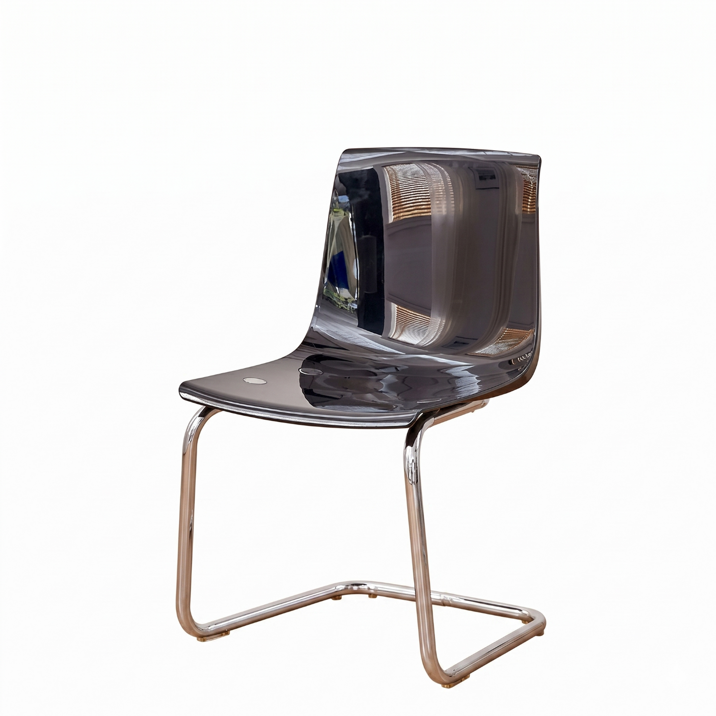 Acrylic Dining Chair – Nordic Modern Thickened Backrest