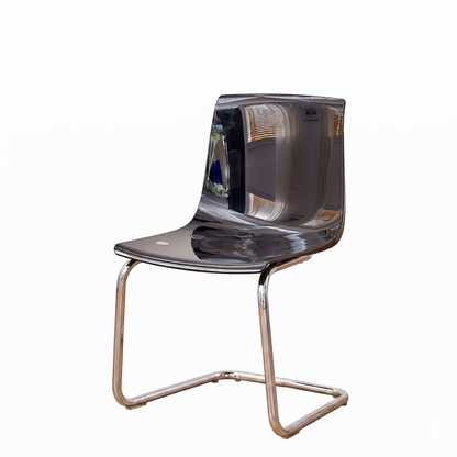 Acrylic Dining Chair – Nordic Modern Thickened Backrest