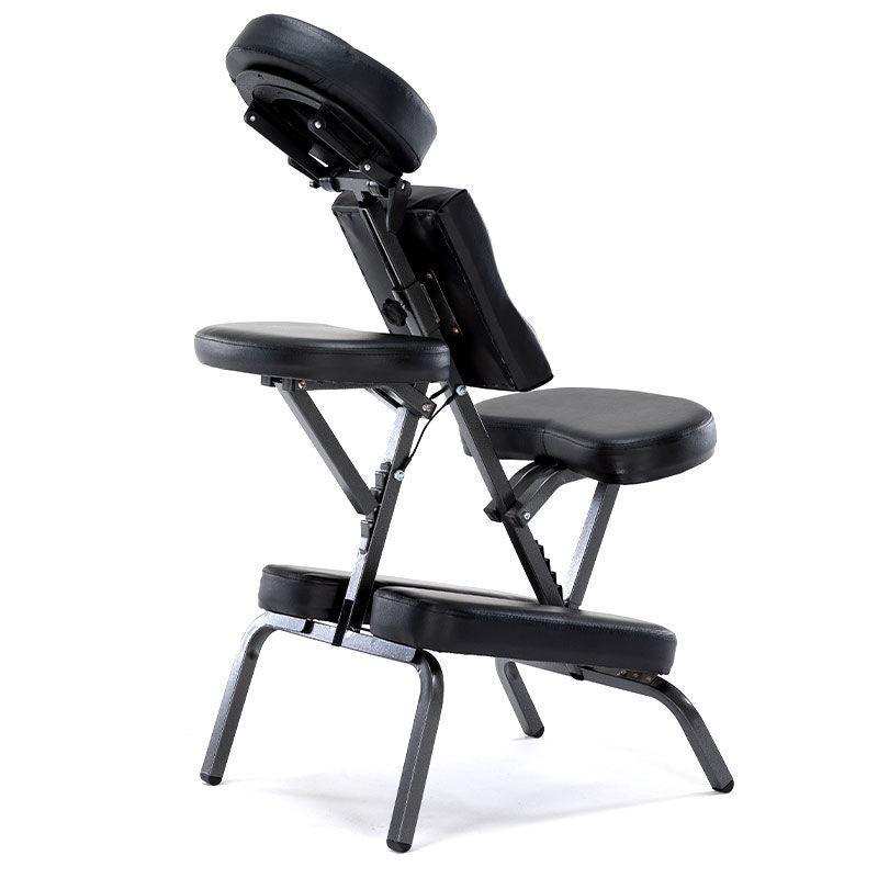 Foldable Tattoo & Acupuncture Massage Chair – Portable TCM Therapy, Gua Sha, and Reclining Stool