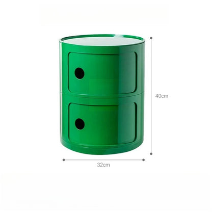 Componibili Round Cabinet Replica – Nordic Modular Storage for Modern Spaces