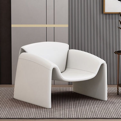 Contemporary Designer Crab Lounge Chair with Refined Minimalist Sculptural Form