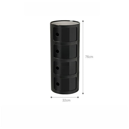 Componibili Round Cabinet Replica – Nordic Modular Storage for Modern Spaces