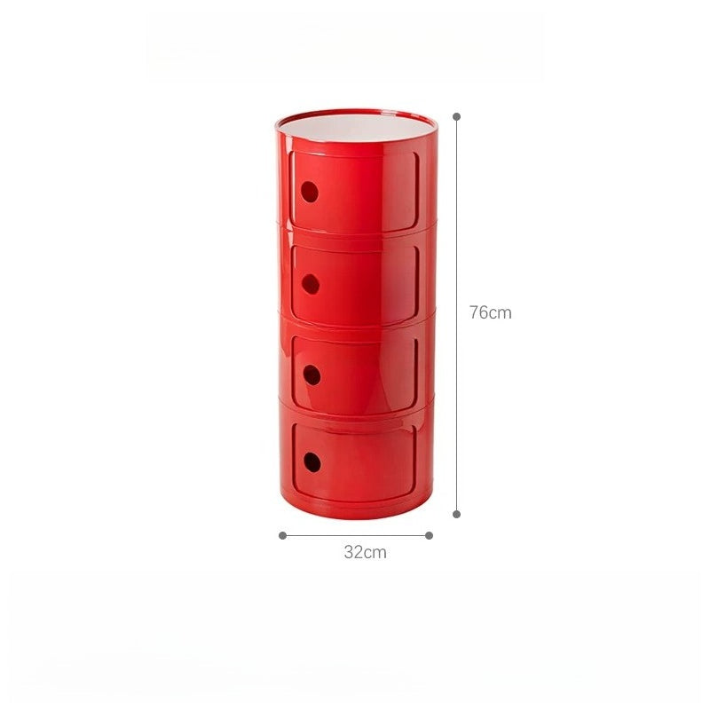 Componibili Round Cabinet Replica – Nordic Modular Storage for Modern Spaces