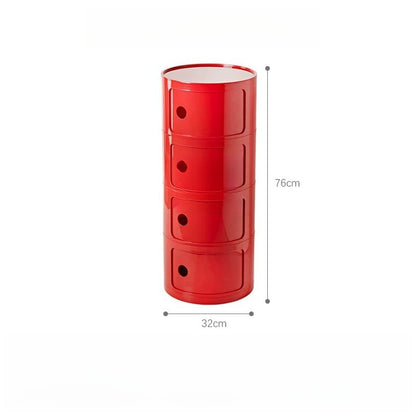 Componibili Round Cabinet Replica – Nordic Modular Storage for Modern Spaces