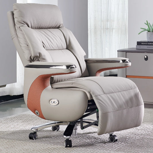 Intelligent Massage Leather Executive Chair – A New Standard of Comfort & Modern Luxury