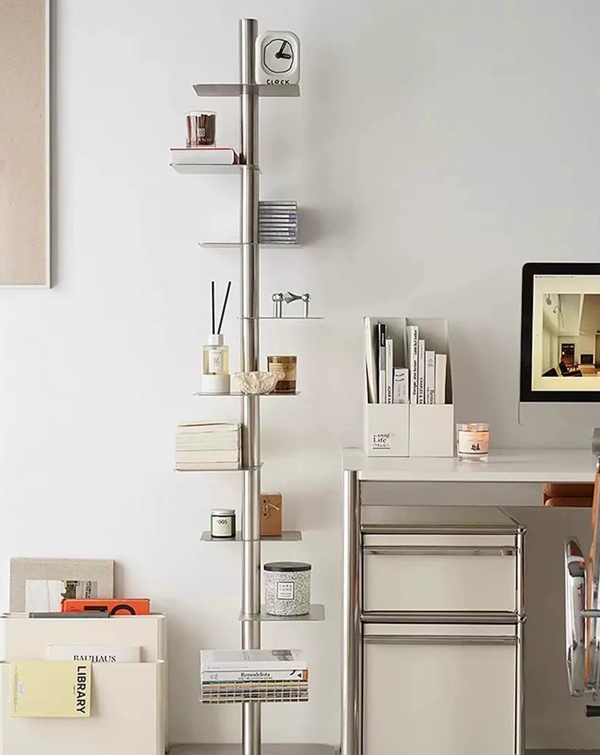 Rotating Invisible Bookshelf — Creative Minimalist Design for Modern Storage & Display