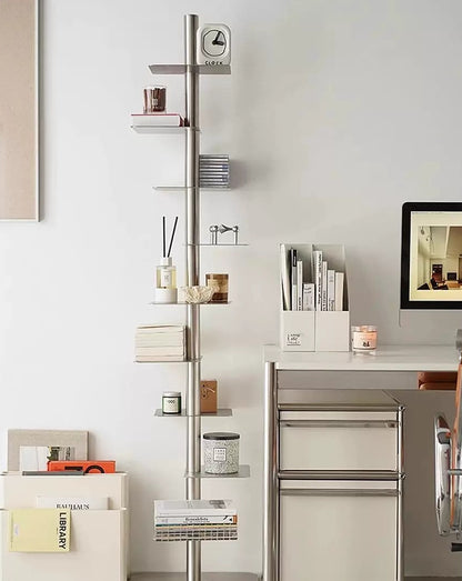 Rotating Invisible Bookshelf — Creative Minimalist Design for Modern Storage & Display