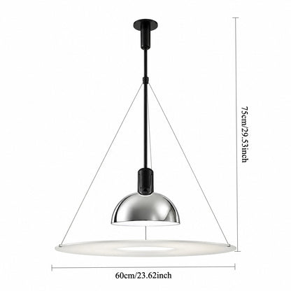 Flos Frisbi Glow Plate Pendant Lamp-Modern Minimalist & Bauhaus Style