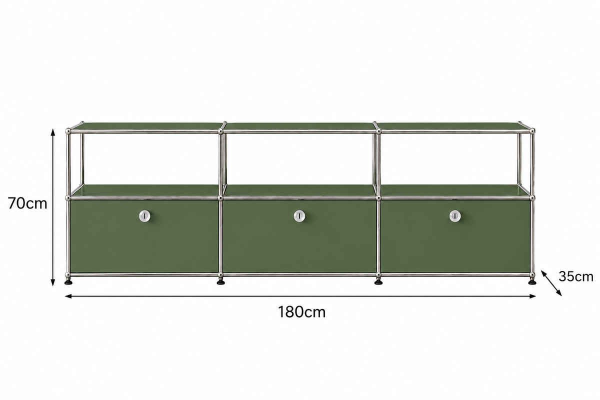 USM TV Cabinet – Timeless Design Meets Smart Storage