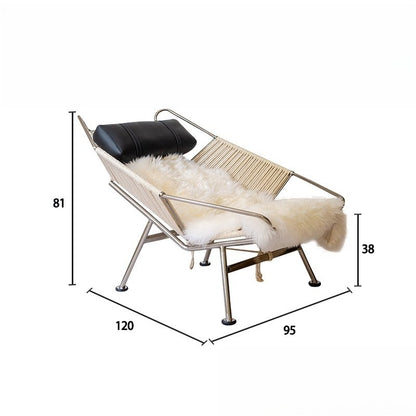Flag Halyard Chair Replica – Danish Modern Lounge Chair by Hans J. Wegner