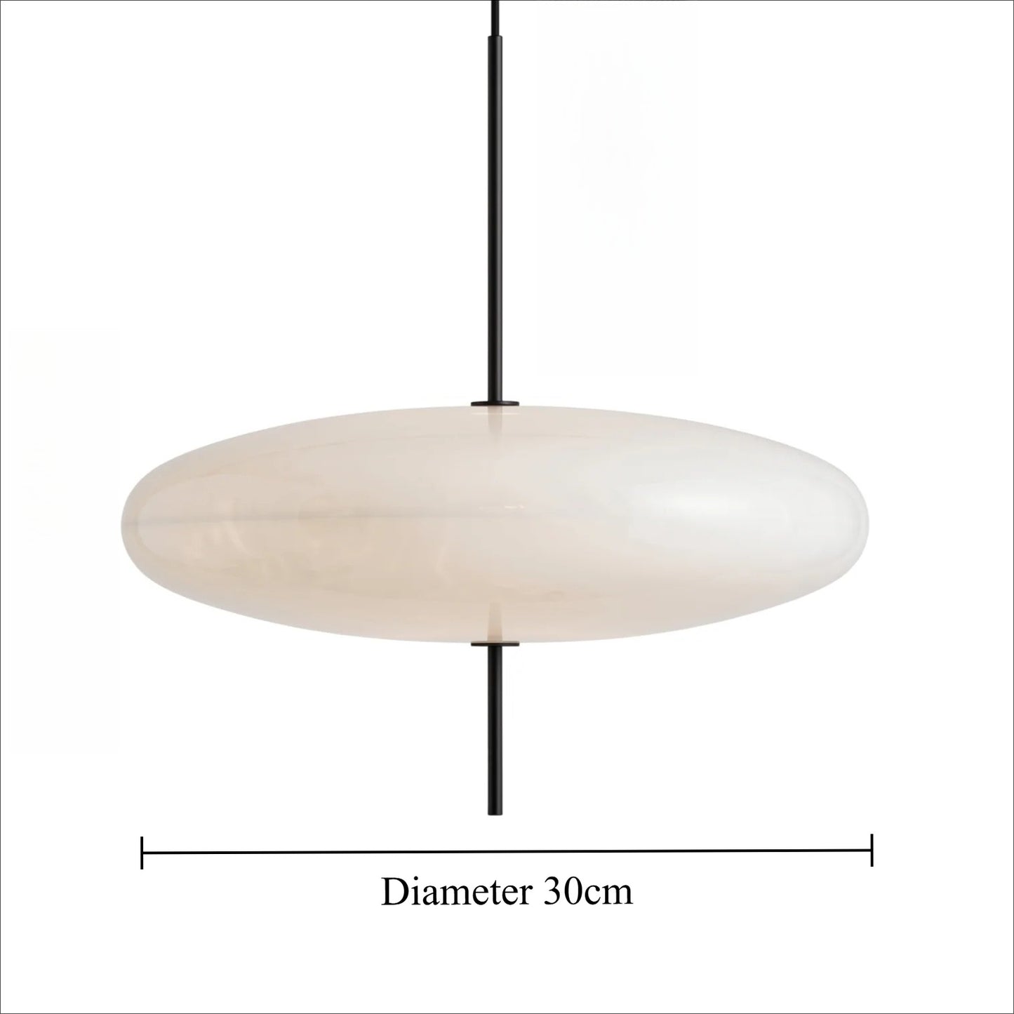 Bauhaus Elegance – Mid-Century Inspired Pendant Light