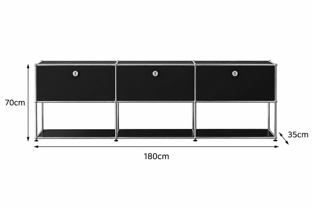 USM TV Cabinet – Timeless Design Meets Smart Storage