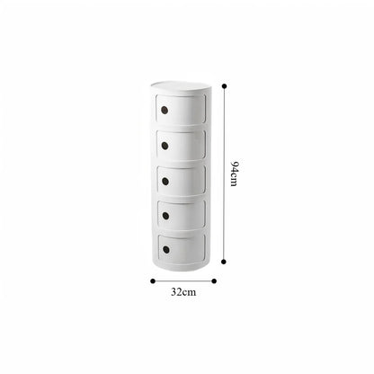 Componibili Round Cabinet Replica – Nordic Modular Storage for Modern Spaces