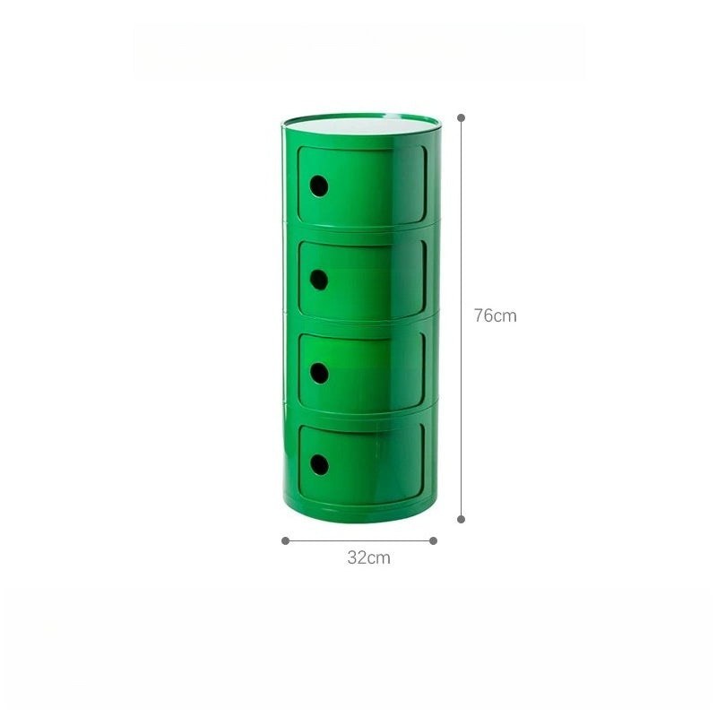 Componibili Round Cabinet Replica – Nordic Modular Storage for Modern Spaces