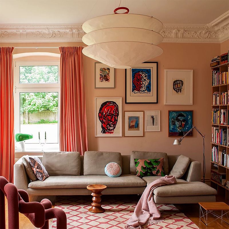 DuPont Paper Conical Pendant Lamp – A Fusion of French Vintage Artistry & Modern Minimalism
