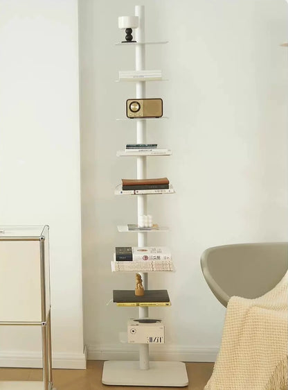 Rotating Invisible Bookshelf — Creative Minimalist Design for Modern Storage & Display