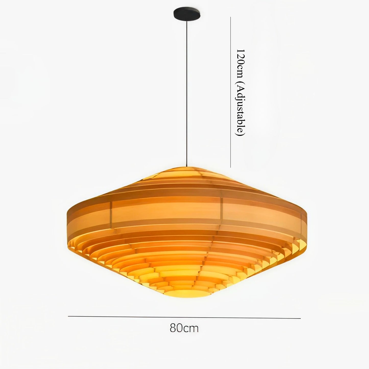Bauhaus-Style 1003 Hans Pendant By Vaarnii– A Modern Revival of Pine Veneer & Warm Glow
