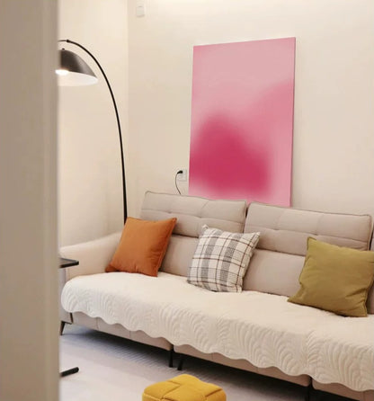 Modern Pink Series Wall Art – Elegant & Light Luxury Design for Cream-Style Spaces