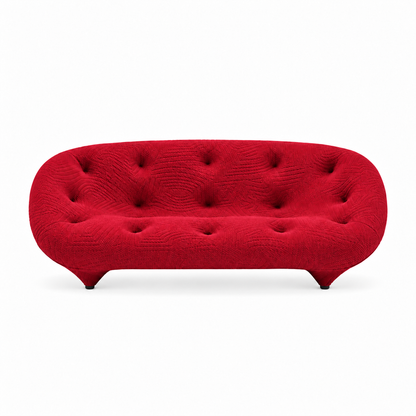 Ligne Roset Shell-shaped Ploum Sofa – Organic Curves & Textured Comfort