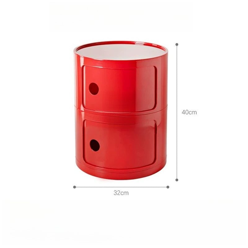 Componibili Round Cabinet Replica – Nordic Modular Storage for Modern Spaces