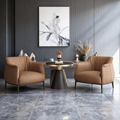 Jean-Marie Massaud–Inspired Lounge Chair – Sculptural Curves & Modern Elegance