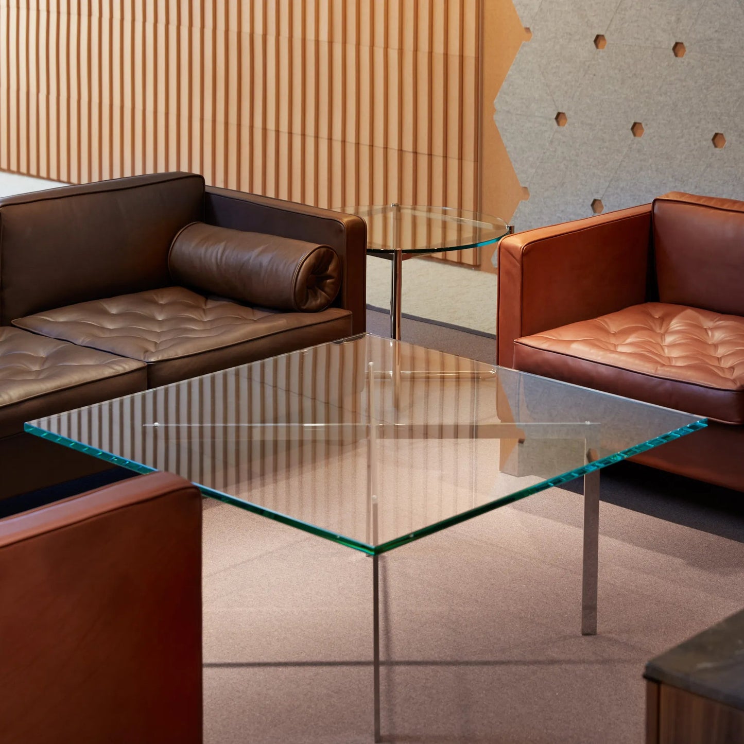 Réplica de la mesa de centro Barcelona: diseño minimalista para el salón