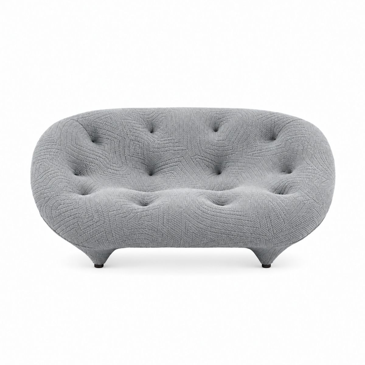 Ligne Roset Shell-shaped Ploum Sofa – Organic Curves & Textured Comfort
