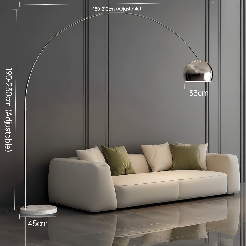 Italian Arco Floor Lamp - Illuminate with Eleganc