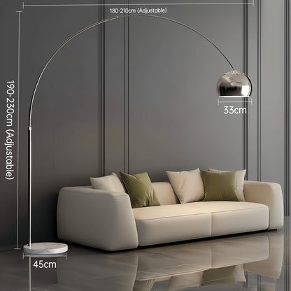 Italian Arco Floor Lamp - Illuminate with Eleganc