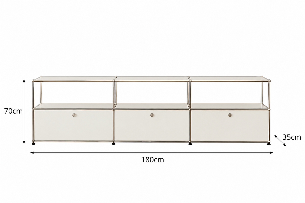 USM TV Cabinet – Timeless Design Meets Smart Storage