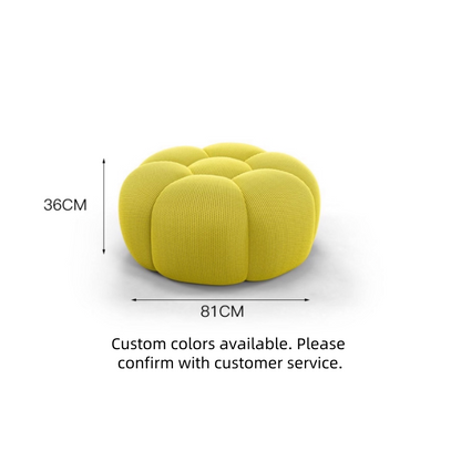 French Italian Trending Bubble Soccer Artistic Curved Elegant Sofa