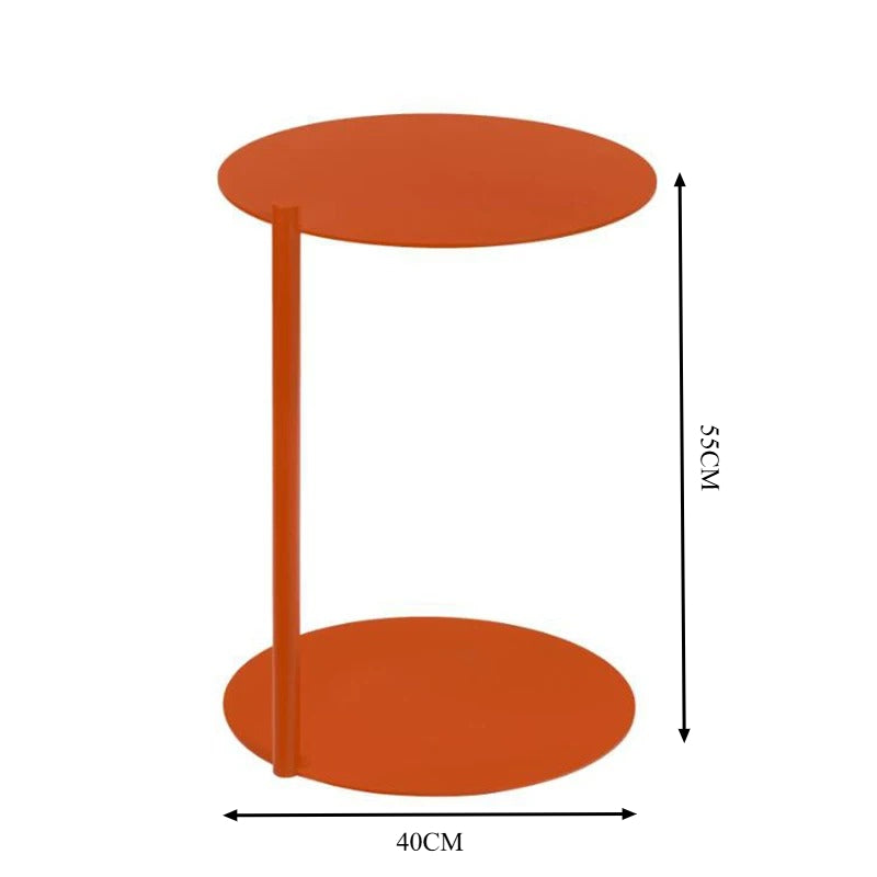 Nordic Mini Side Table — A Fusion of Creative Fashion and Minimalist Iron Art