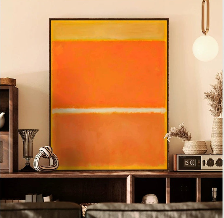 Mark Rothko Abstract Art Print – A Mid-Century Modern Masterpiece for Your Living Space