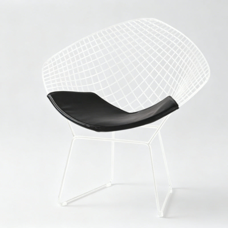 Diamond Wire Lounge Chair – Modern Mid-Century Accent Seating
