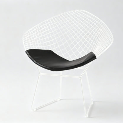 Diamond Wire Lounge Chair – Modern Mid-Century Accent Seating