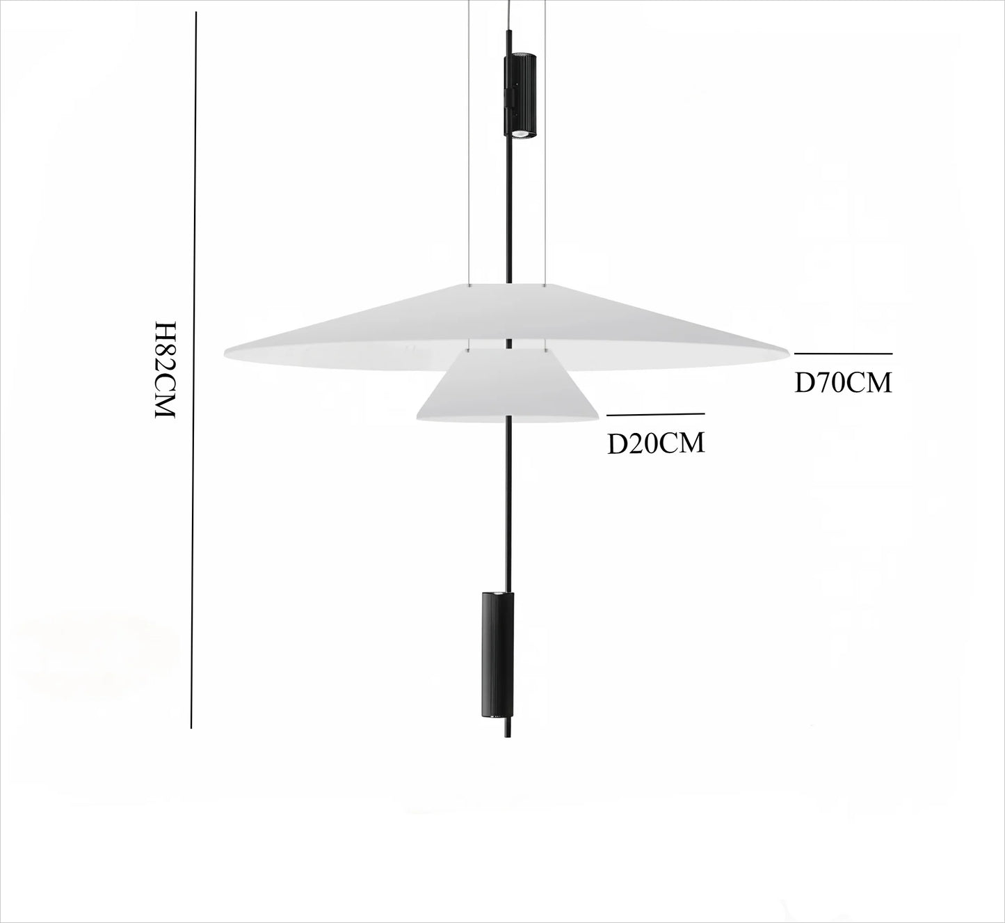 Vibia Flamingo Pendant Lamp – Minimalist Designer UFO Light for Dining & Bar Spaces