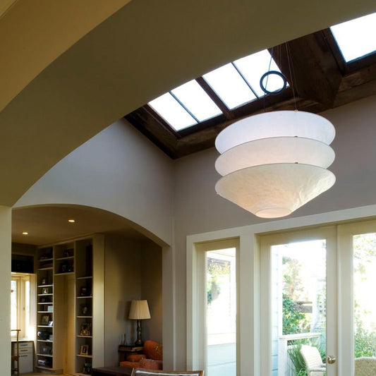 DuPont Paper Conical Pendant Lamp – A Fusion of French Vintage Artistry & Modern Minimalism