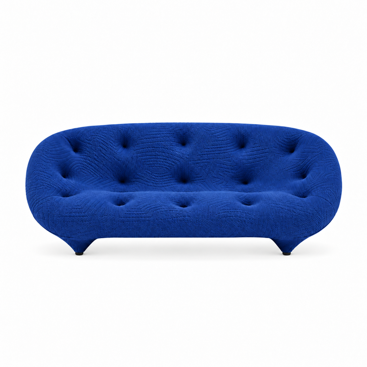 Ligne Roset Shell-shaped Ploum Sofa – Organic Curves & Textured Comfort