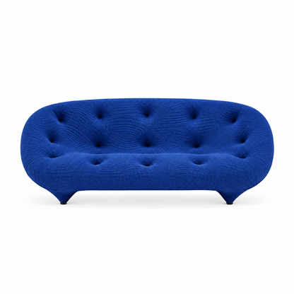 Ligne Roset Shell-shaped Ploum Sofa – Organic Curves & Textured Comfort